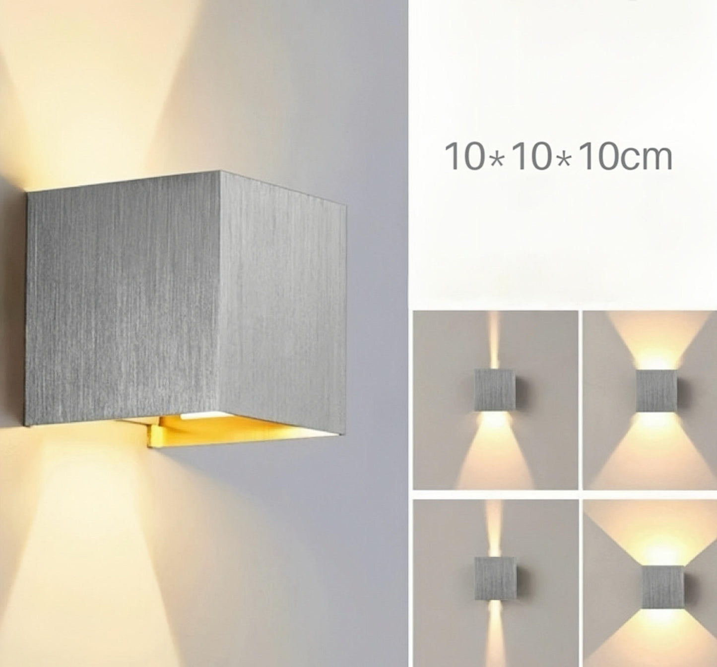 BLOCK Adjustable Beam Wall Light (Set of 2 units)