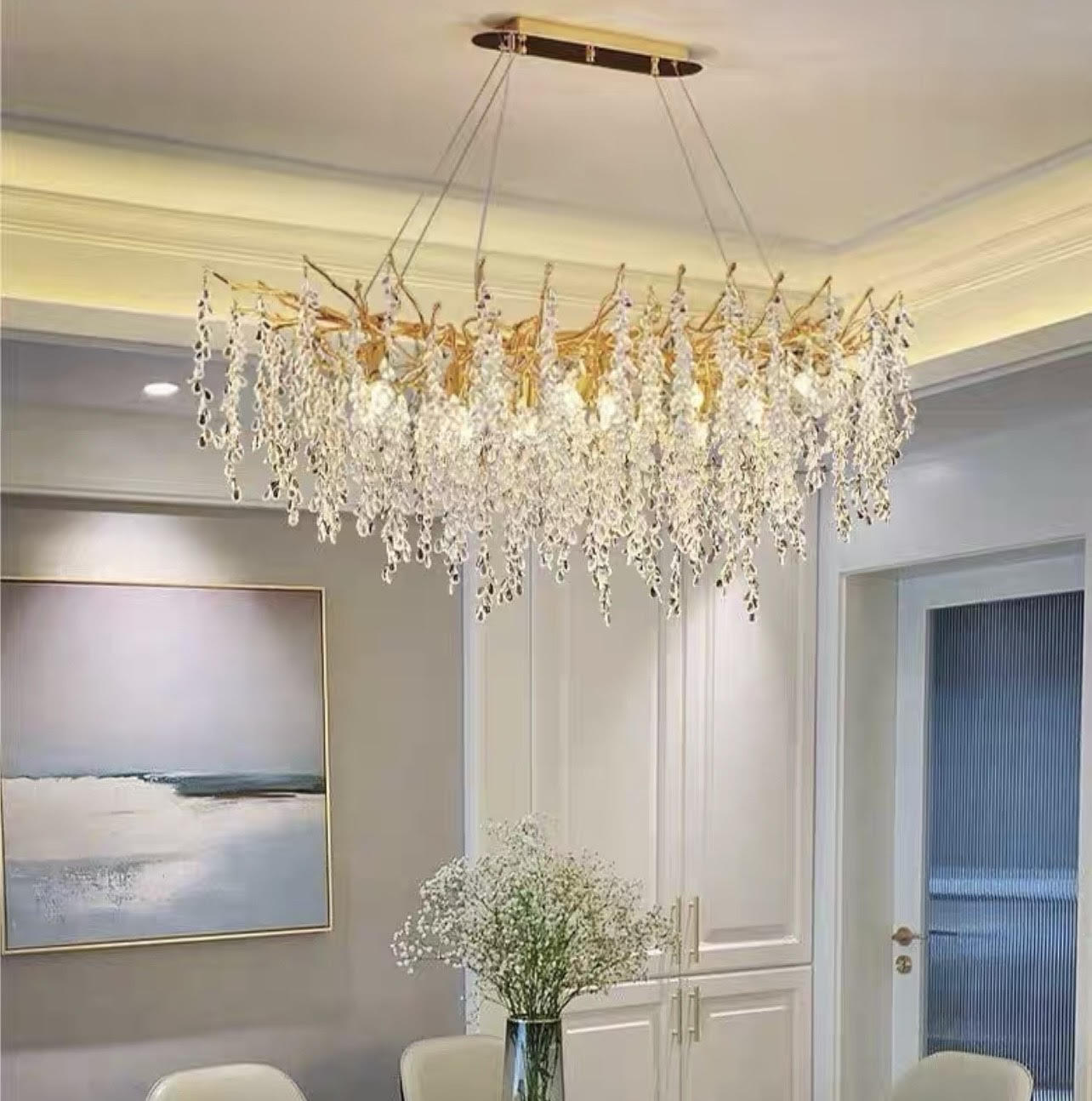 LENZA Crystal Chandelier