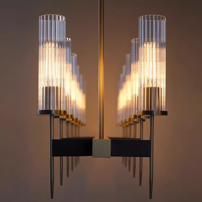 NUVIA Postmodern Linear Chandelier