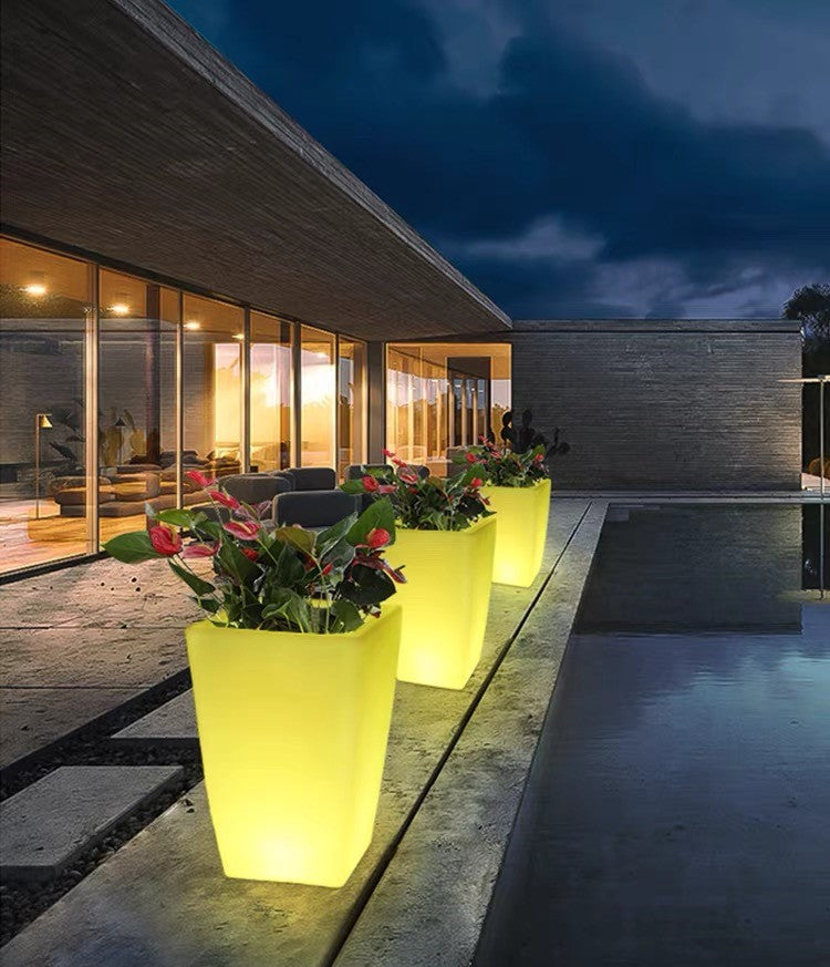 Led Planter Box LED Luminous Planter – Firmament Lux