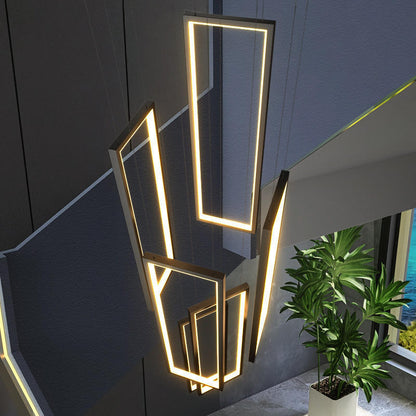 GLYPH Staircase Chandelier