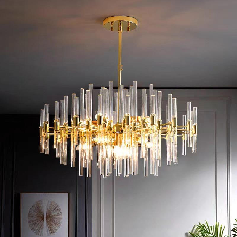 TAROA Luxe Rod Chandelier