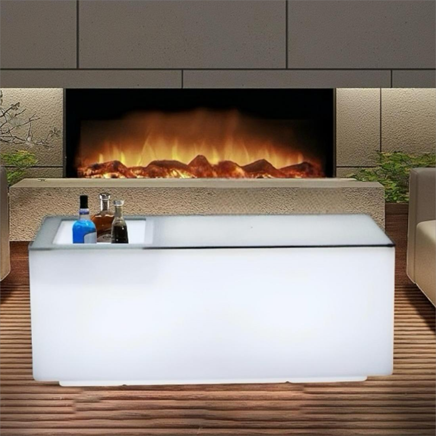 DIONE Led Lounge Table With Ice Bucket