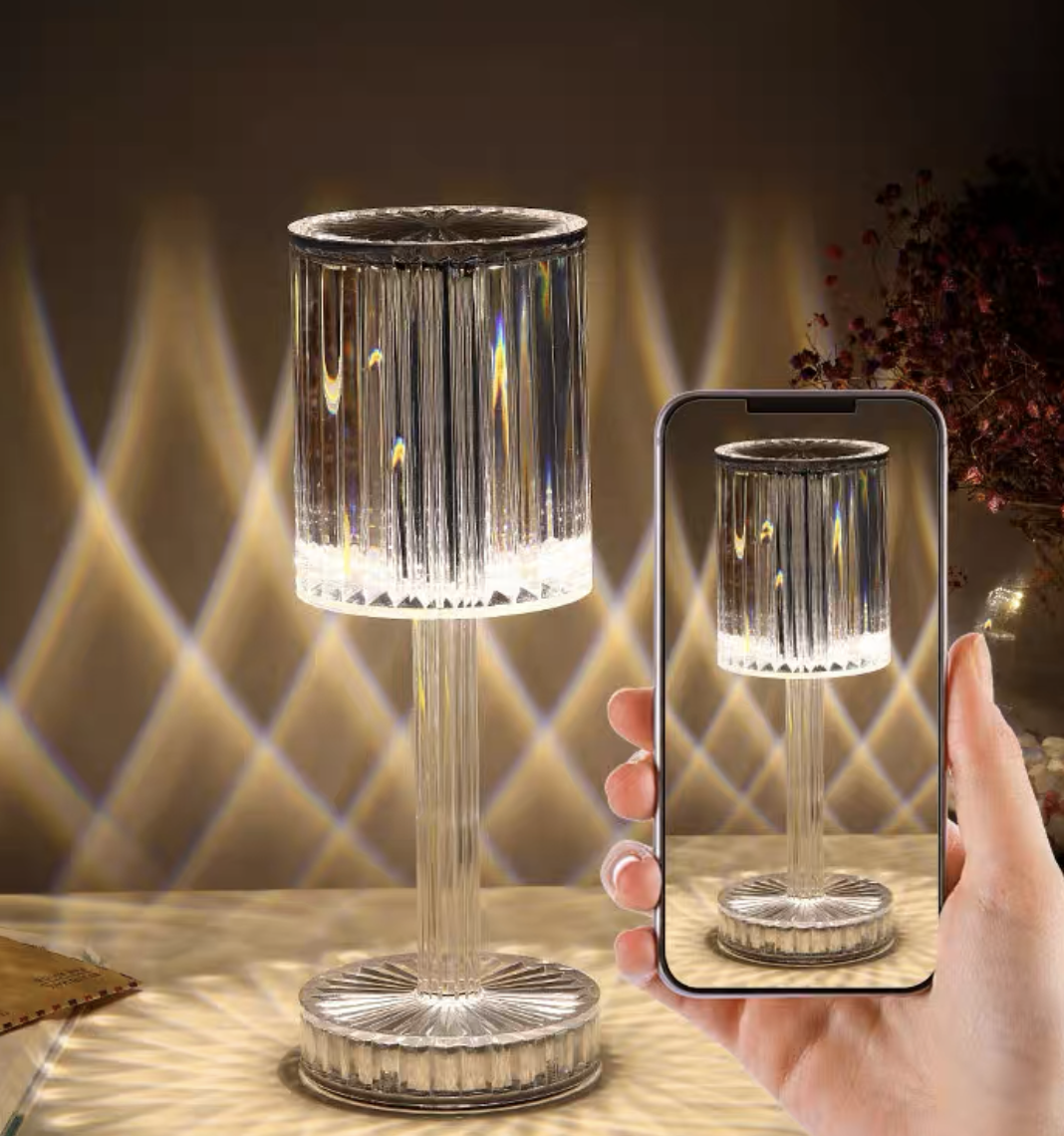 Touch Control Crystal desk Lamp