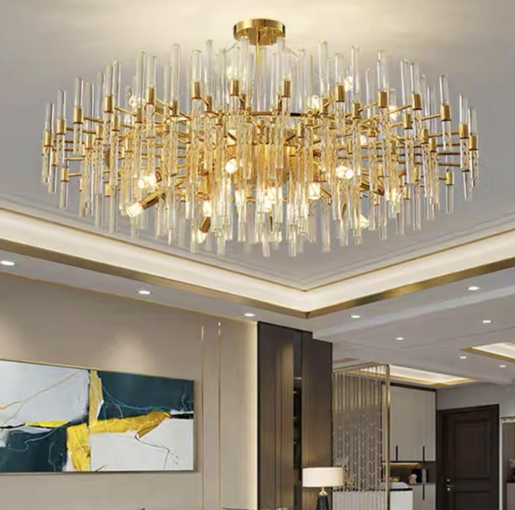 TAROA Luxe Rod Chandelier