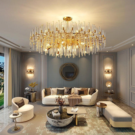 TAROA Luxe Rod Chandelier
