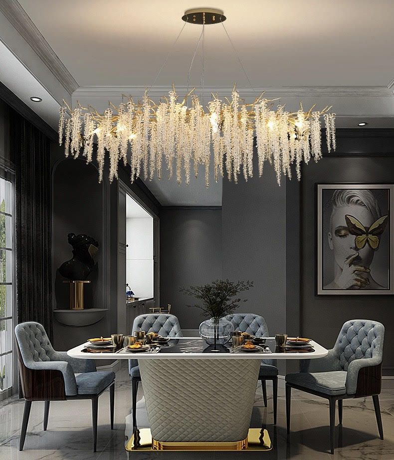 LENZA Crystal Chandelier
