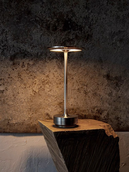 Metallic Cordless Desk Lamp