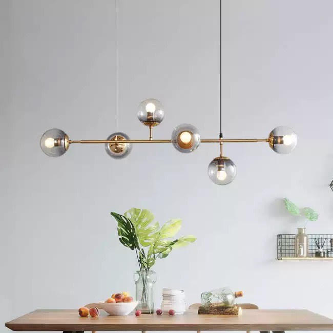 TIDE linear chandelier