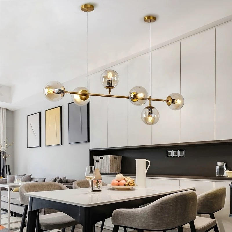 TIDE linear chandelier