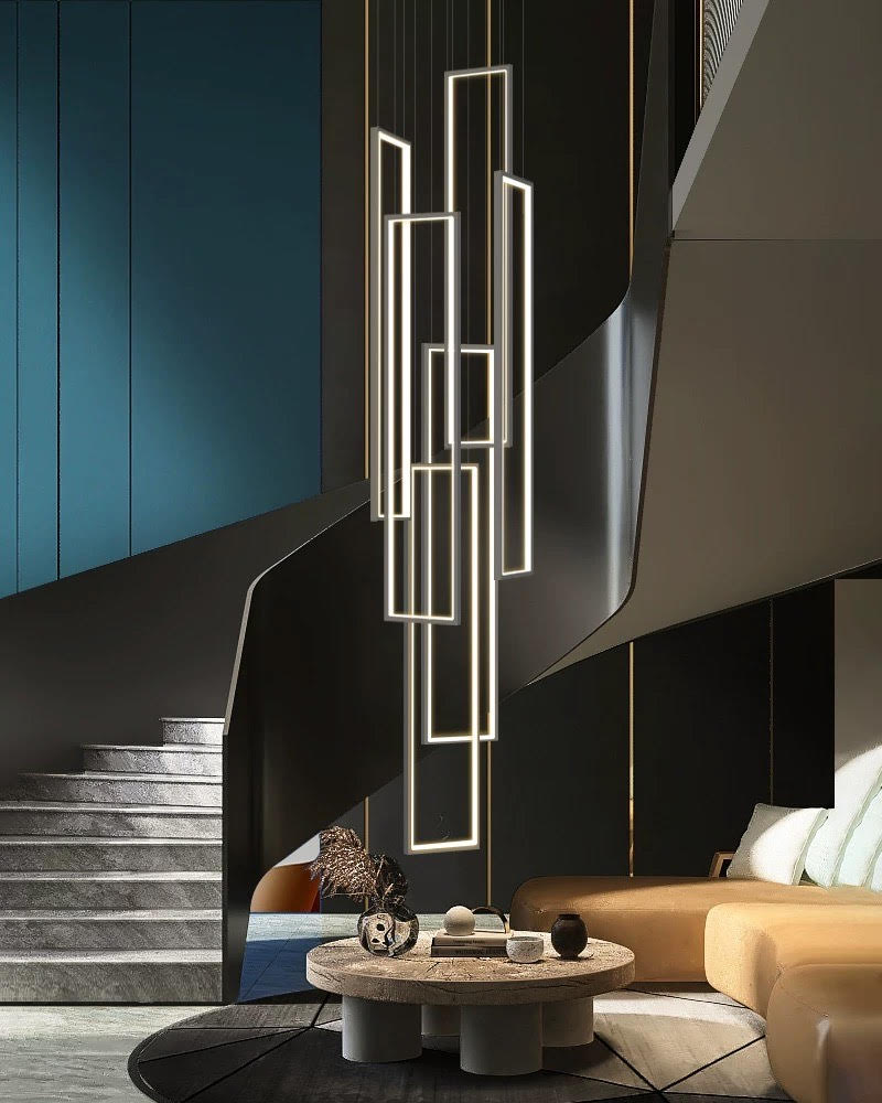 GLYPH Staircase Chandelier