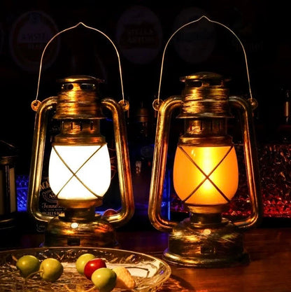 Vintage Glow LED Lantern