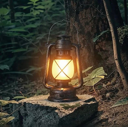 Vintage Glow LED Lantern