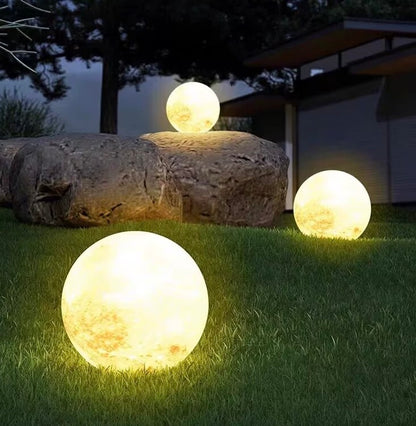 Solar & USB Dual Charging Mode MOON Lamp