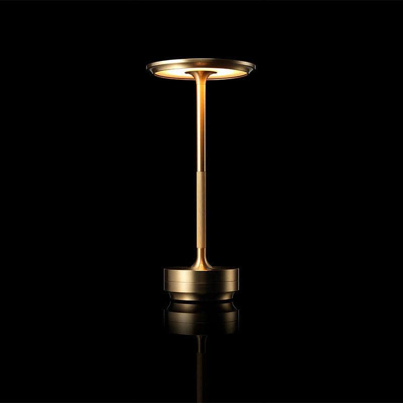 Metallic Cordless Desk Lamp