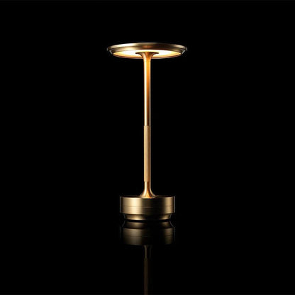 Metallic Cordless Desk Lamp