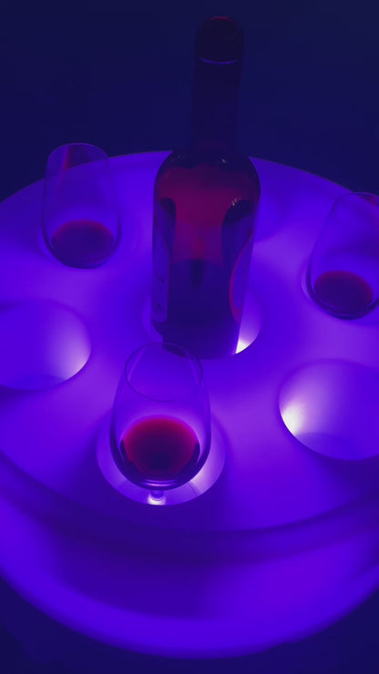 Induction Charge LED Floating Spa Bar/Drink Tray