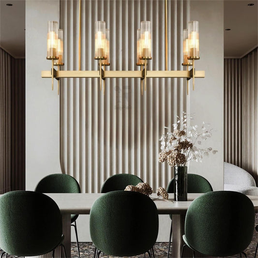 NUVIA Postmodern Linear Chandelier