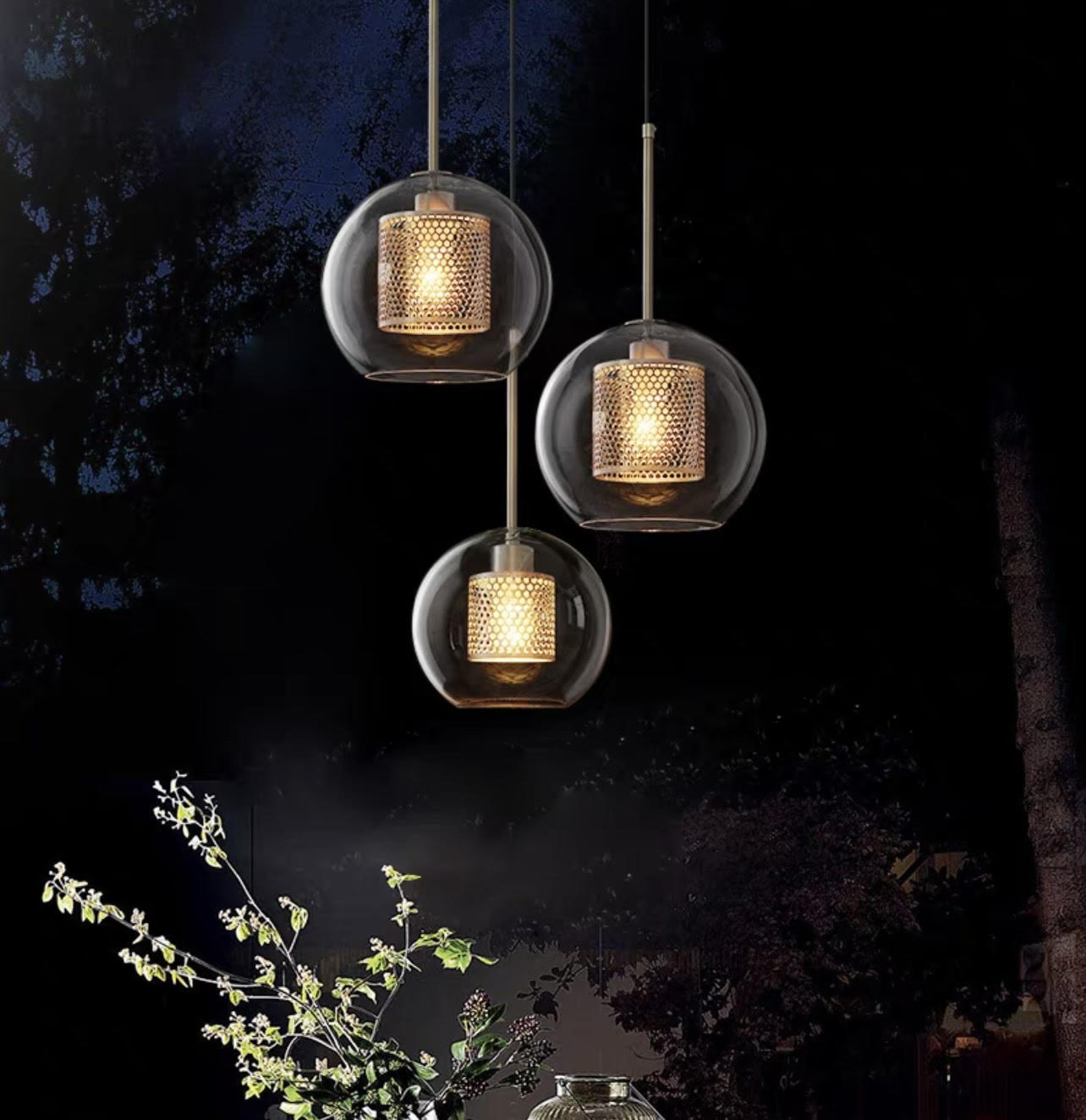 MOSS Glass Pendant Light – Firmament Lux