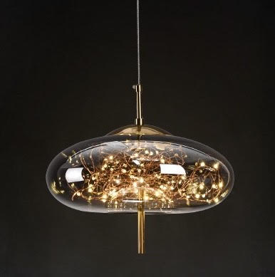 TIDE Amber Glow Pendant Light