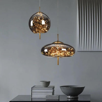 TIDE Amber Glow Pendant Light