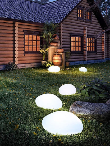 Solar LED Garden Stone