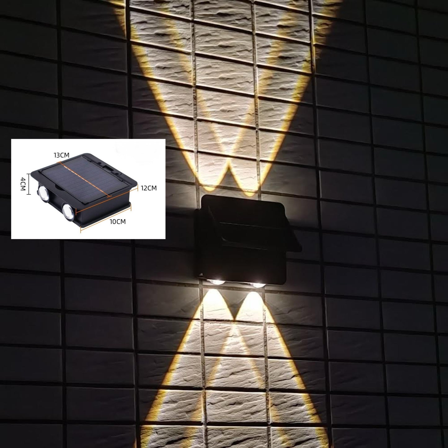 Solar Wall Light & Wall Washer