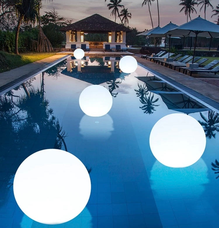 Induction Charge Floating Globe Lamp