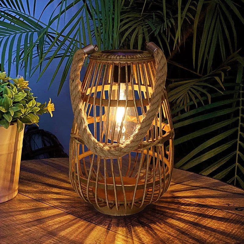 Solar Bamboo Lantern