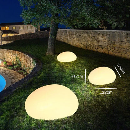 Solar LED Garden Stone