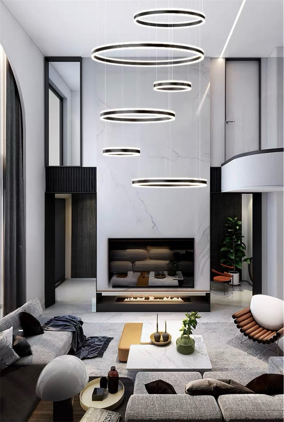 CELESTA Cascade Chandelier