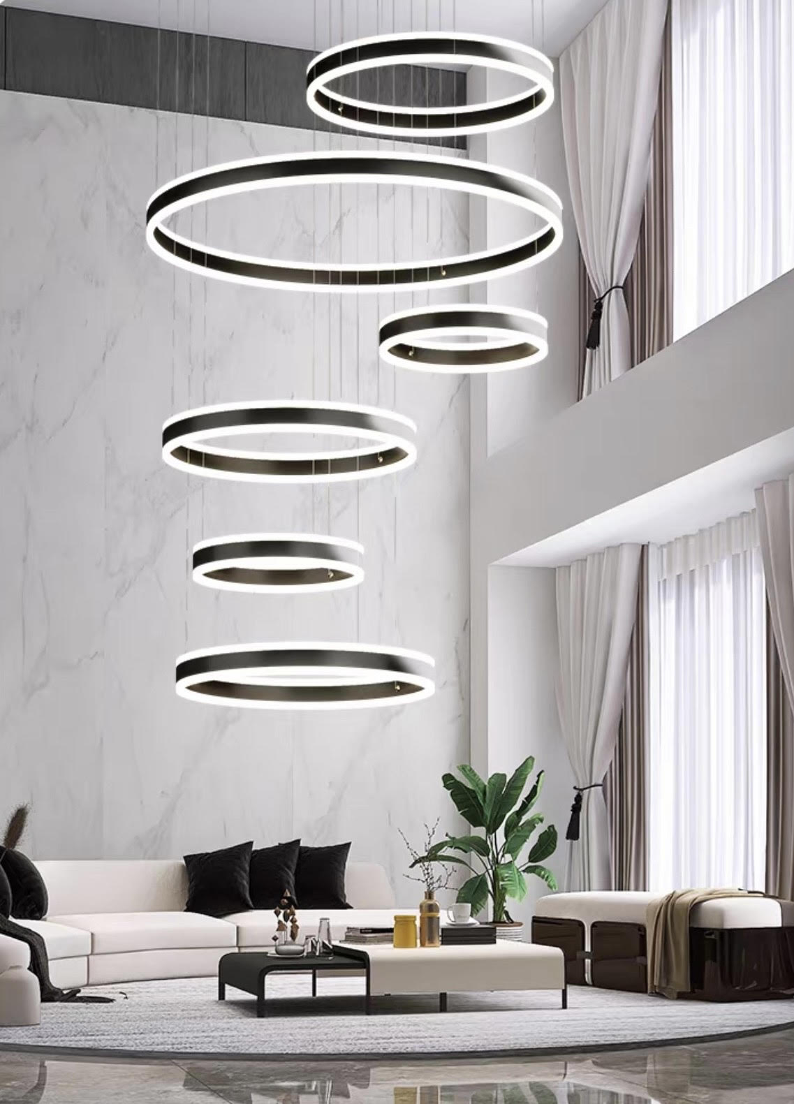 CELESTA Cascade Chandelier