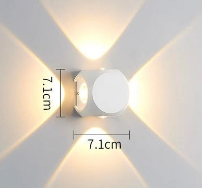 DUO Beam Outdoor Wall Light