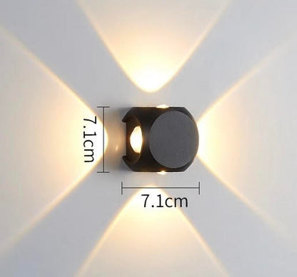 DUO Beam Outdoor Wall Light