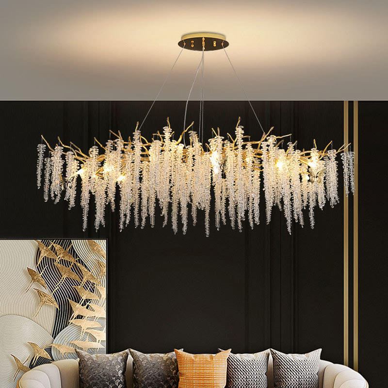 LENZA Crystal Chandelier