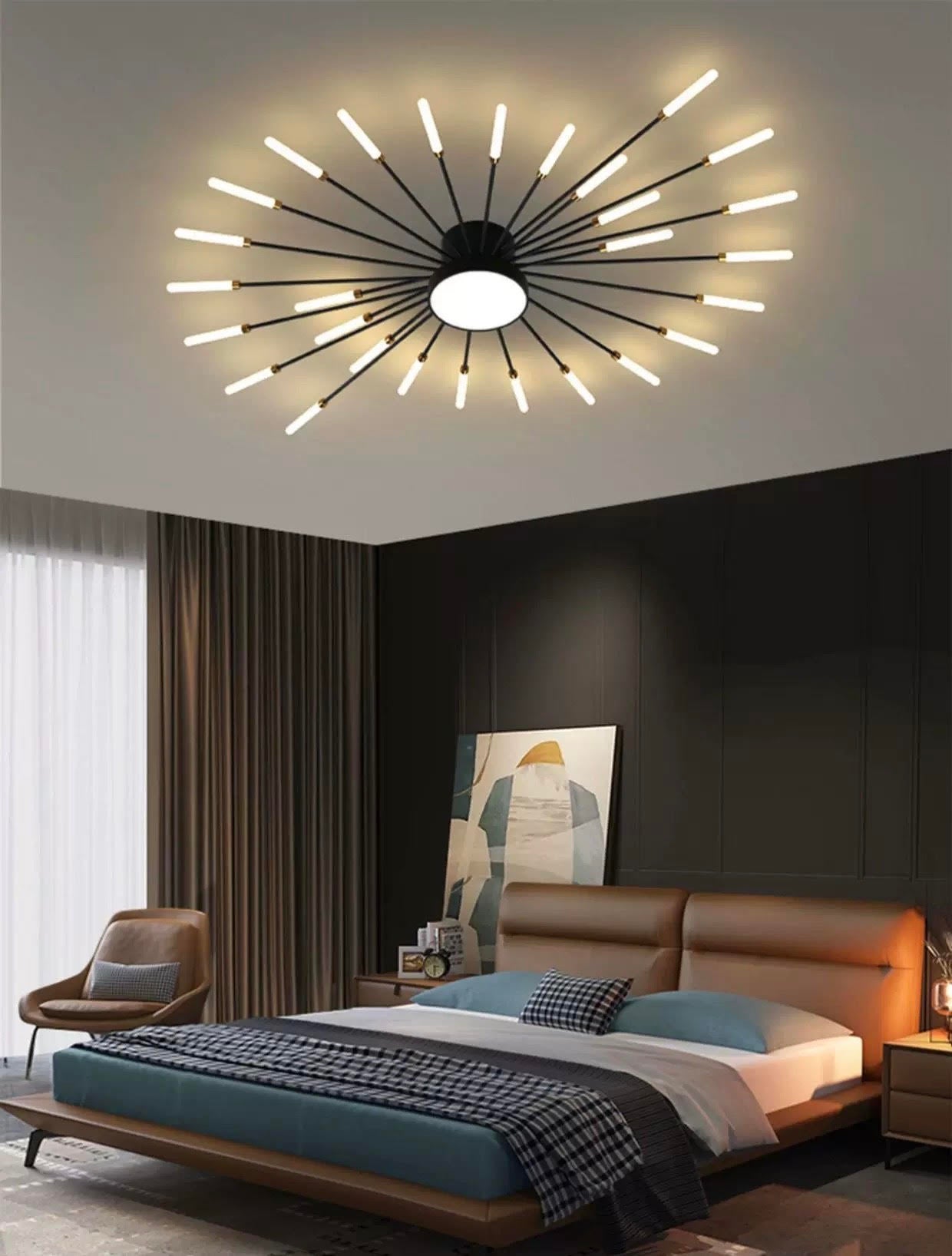 SCROLL Modern Ceiling Light